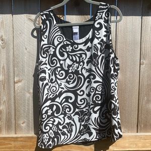 Chicos reversible tank blouse